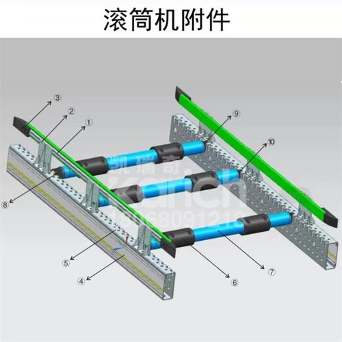 滚筒输送机支架标准钣金安装侧板c型钢支架流水线侧梁7035灰喷塑